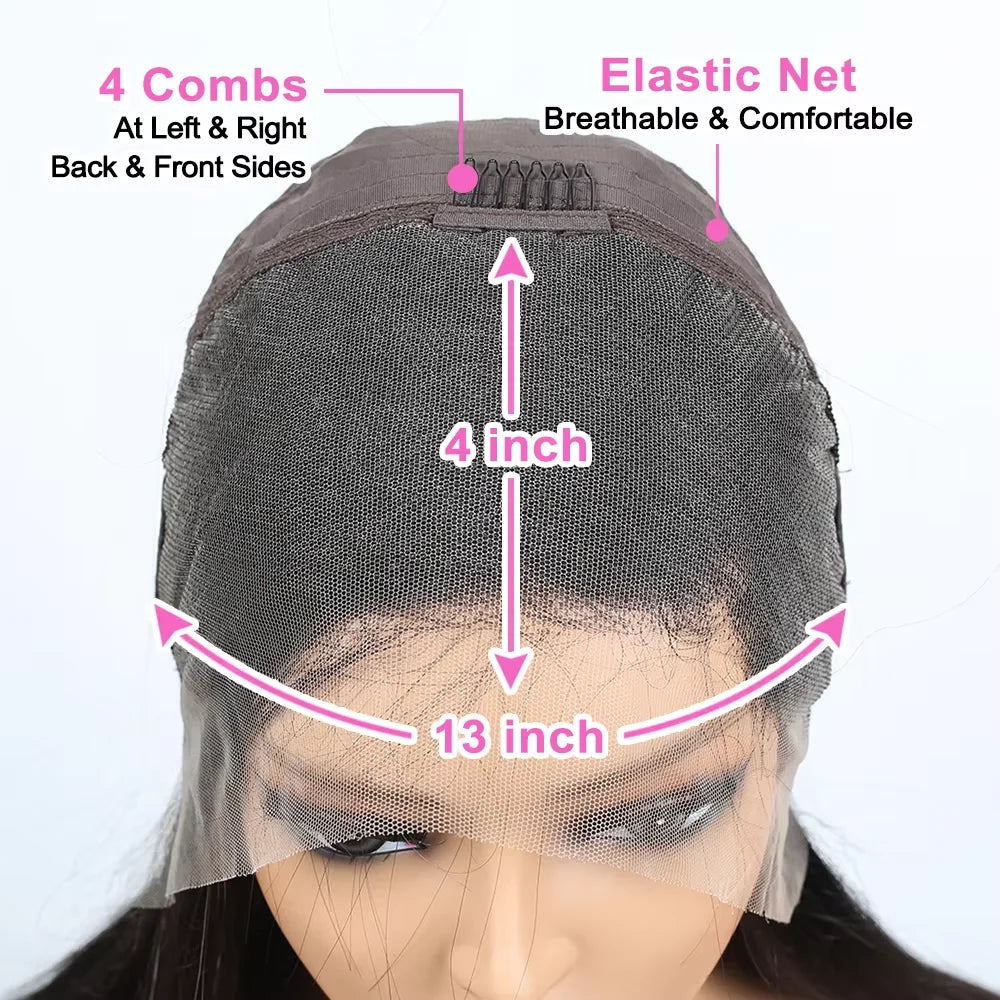 Curly Human Hair Pre Plucked Short BOB Wig 200% Density 13x4 HD Lace Front Wig Human Hair Deep Wave Brazilian Lace Frontal Wig LadyShow.Store