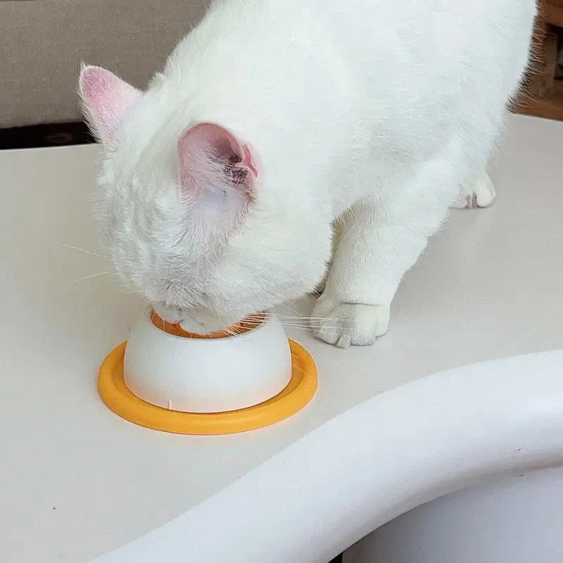 2-in-1 Slow Feeder Lick Mat Pet Puzzle Toy for Dog Cat Pi-Mart