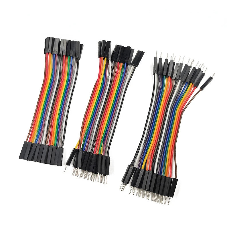 20Pin Dupont Line Male To Male Female To Female Male To FeMale Jumper Wire Cable 10cm 20cm 30cm for Arduino DIY KIT Pi-Mart