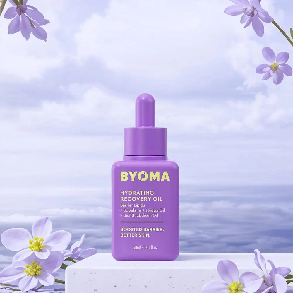BYOMA Phyto-Mucin Glow Serum Luxury Facial Oil Deeply Hydrates And Repairs The Skin Barrier Tri-Ceramide Complex Peptides Pi-Mart