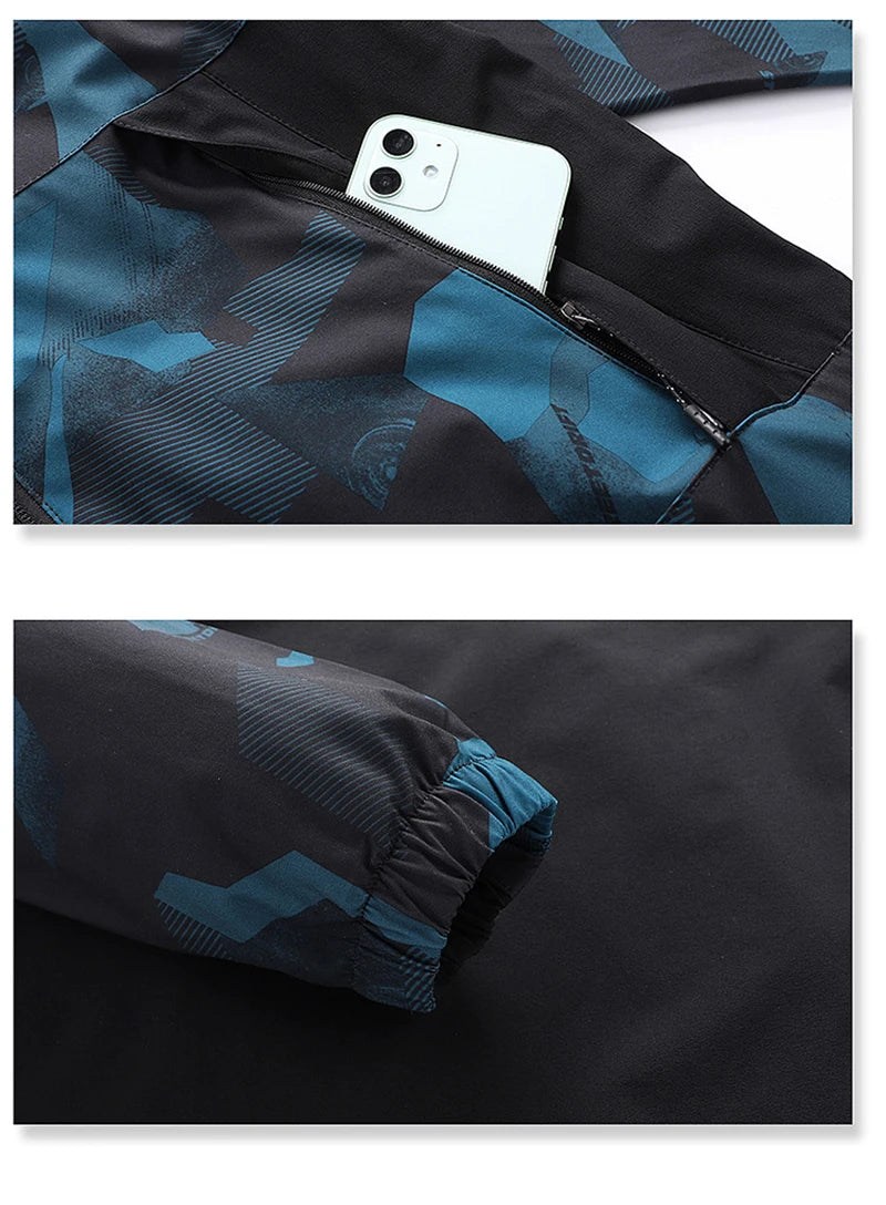 FOXRIDE RACING Men's Windbreaker Cycling Road Mountain Bike Jackets Man Chubasquero Ciclismo Hombre Bicycle Clothing MTB Jacket Pi-Mart