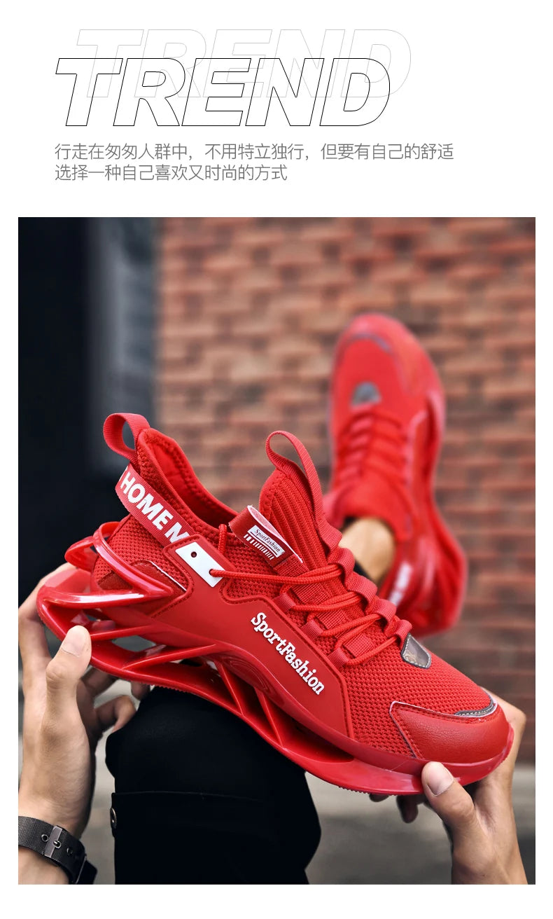 Casual Men's Sneakers Breathable Luxury Trainer Race Shoes Fashion Running Tenis for Men And Women Pi-Mart