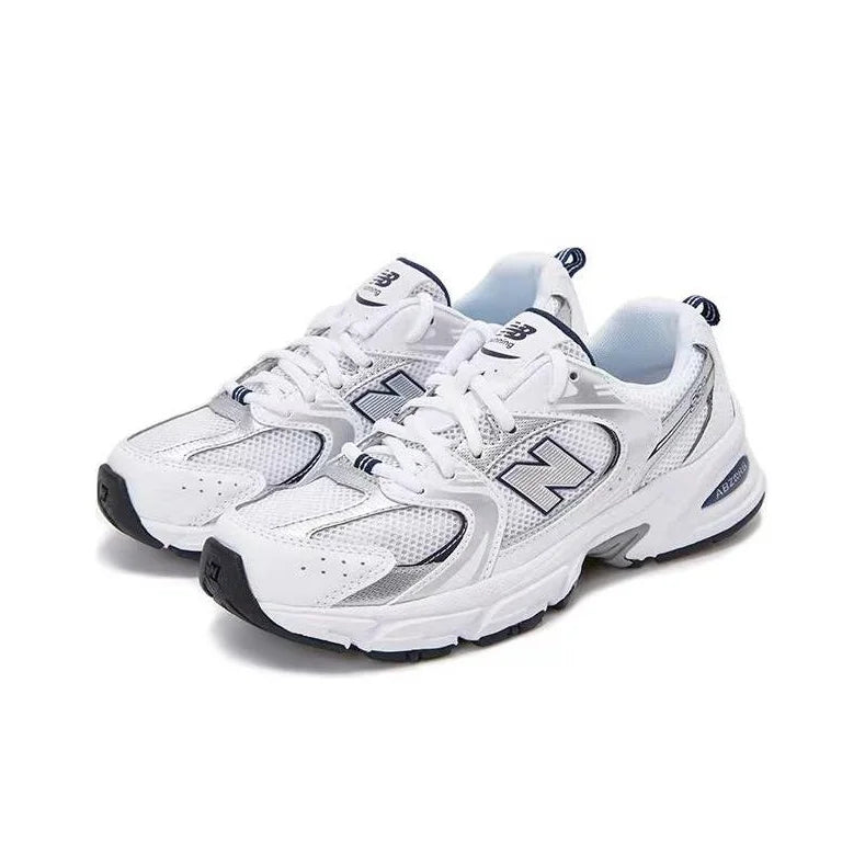 New Balance NB 530: Snug Fit, Comfortable, Cushioned, and Durable Women's Low-Top Casual Shoes in White GR530SB1 Pi-Mart