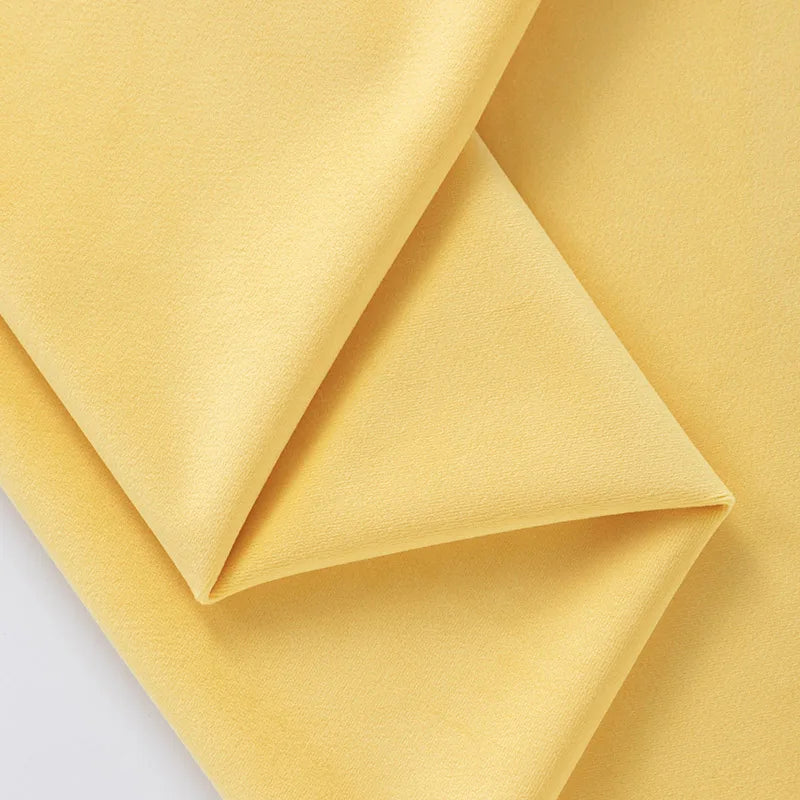 Velvet Fabric Thicken Dutch Velvet Short Plush for Upholstery Cushion Sofa Table Runners by Half Meter Pi-Mart