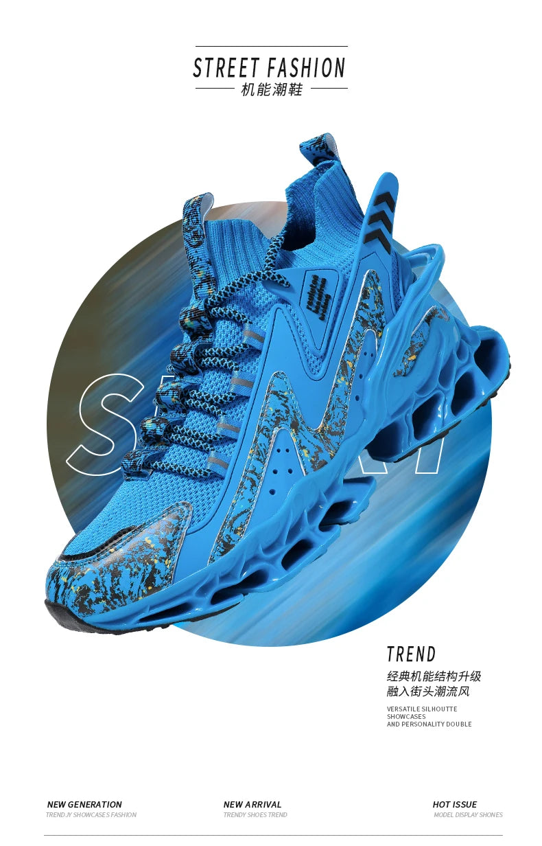 Casual Men's Sneakers Breathable Luxury Trainer Race Shoes Fashion Running Tenis for Men And Women Pi-Mart