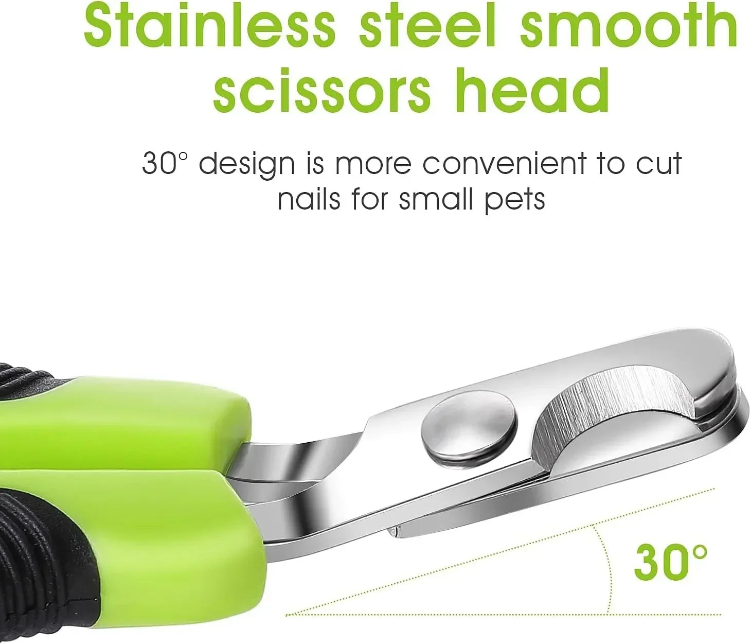 Hot Sale Cat Nail Toe Claw Clippers Trimmer Grooming Tools Animals Pet Supplies Stainless Steel Dog Nail Clipper Scissors Pi-Mart
