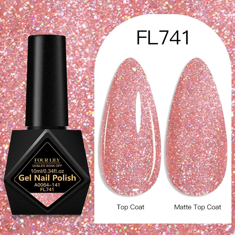 10ml Gel Nail Polish 162 Colors Nail Supplies Vernis Semi Permanent Nail Art Manicure Soak Off LED UV Gel Nail Varnishes Summer Tri Light Beauty