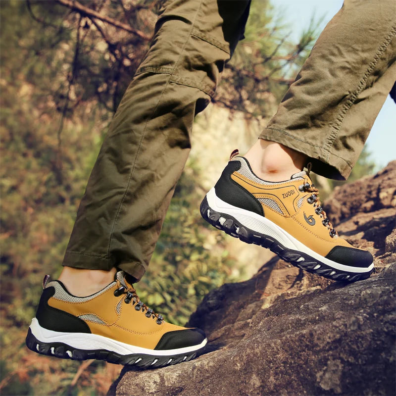 Men Shoes Leather Casual Shoes For Men Sneakers Spring Autumn Winter Shoes For Male Tennis Lightweight Walking Shoes Pi-Mart