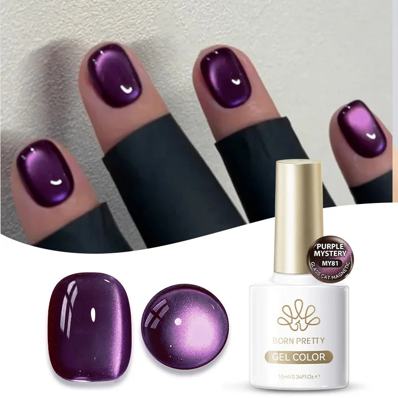 BORN PRETTY 117 Colors Cat Magnetic Gel Nail Polish 10ml Full Coverage Varnish Semi Permanent Super Gorgeous Nails Manicure Tri Light Beauty