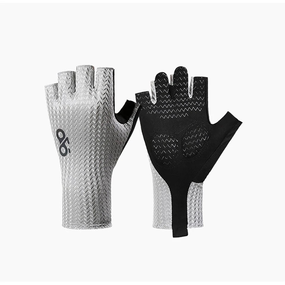 GTUBIKE Summer Breathable Half Finger Cycling Gloves Ultralight Road Bike Gloves Anti-Slip Silicone Pad Cooling Sport Gear Pi-Mart