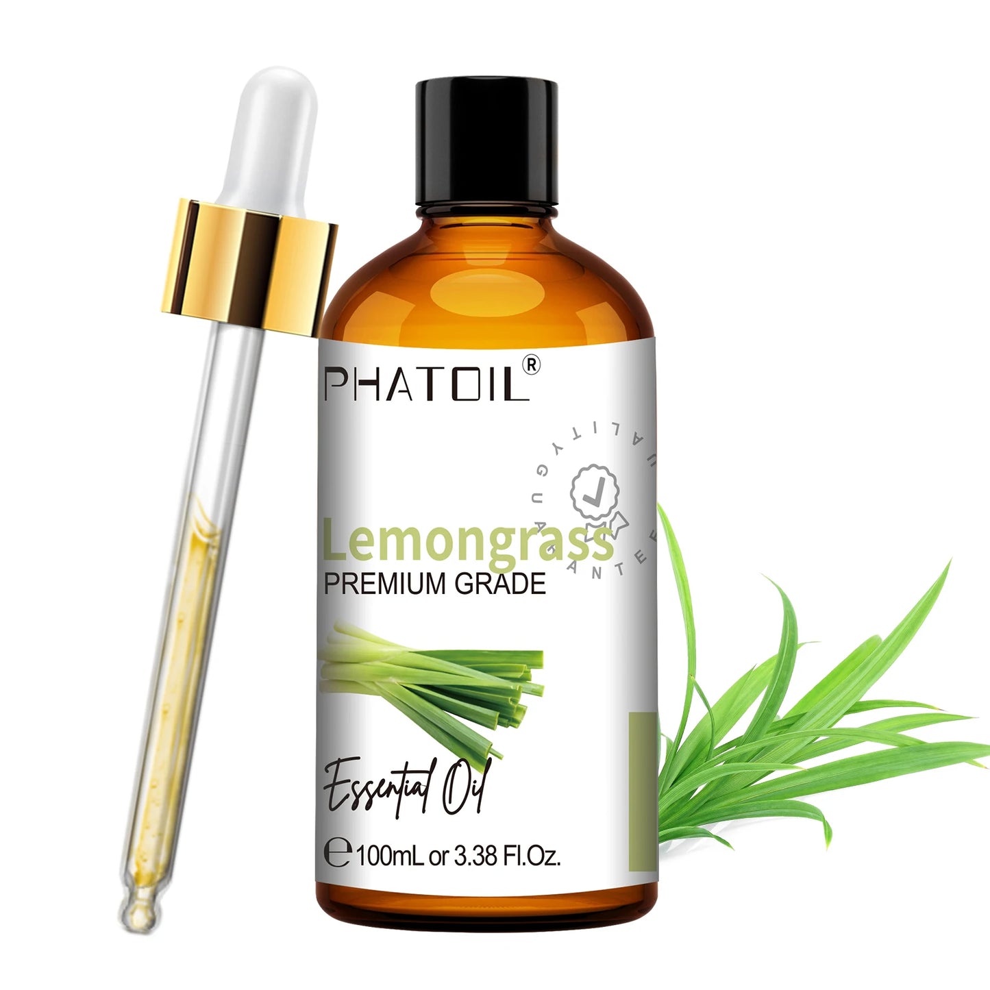PHATOIL Natural Essential Oil for Diffuser Candle Making-100ml Sandalwood Eucalyptus Citronella Lavender Vanilla Essential Oils Pi-Mart