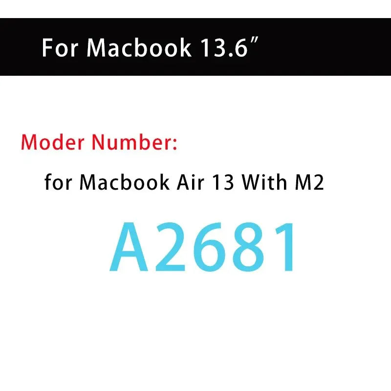 Screen Protector for MacBook HD Soft Film for Air 13 Inch M1 M2 Pro 11 13 14 15 16 Inch Clear Laptop Soft Film Pi-Mart