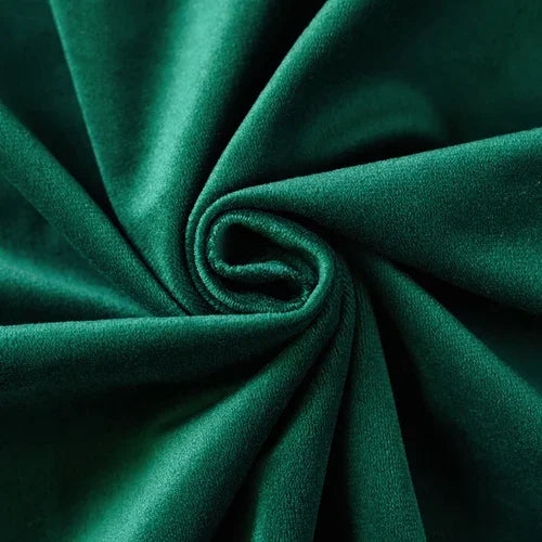 Velvet Fabric By The Meter for Tablecloth Diy Sofa Covers Curtains Sewing Thickened Soft Cloth Plain Black White Winter Textile Pi-Mart