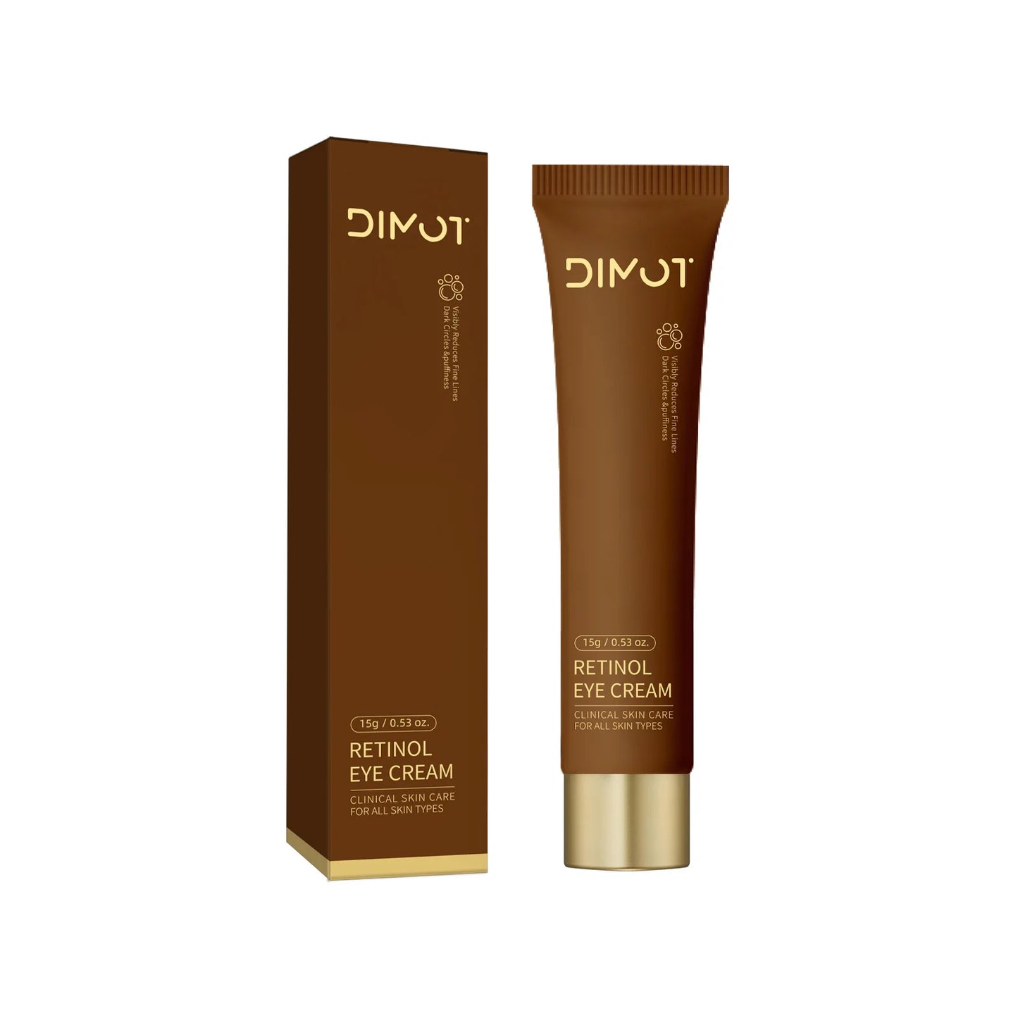 Retinol Eye Cream Anti Wrinkles,Anti Puffiness Remove Dark Circle Eye Bag Hyaluronic Acid Moisturize Peptides Soothe Skin Care Pi-Mart