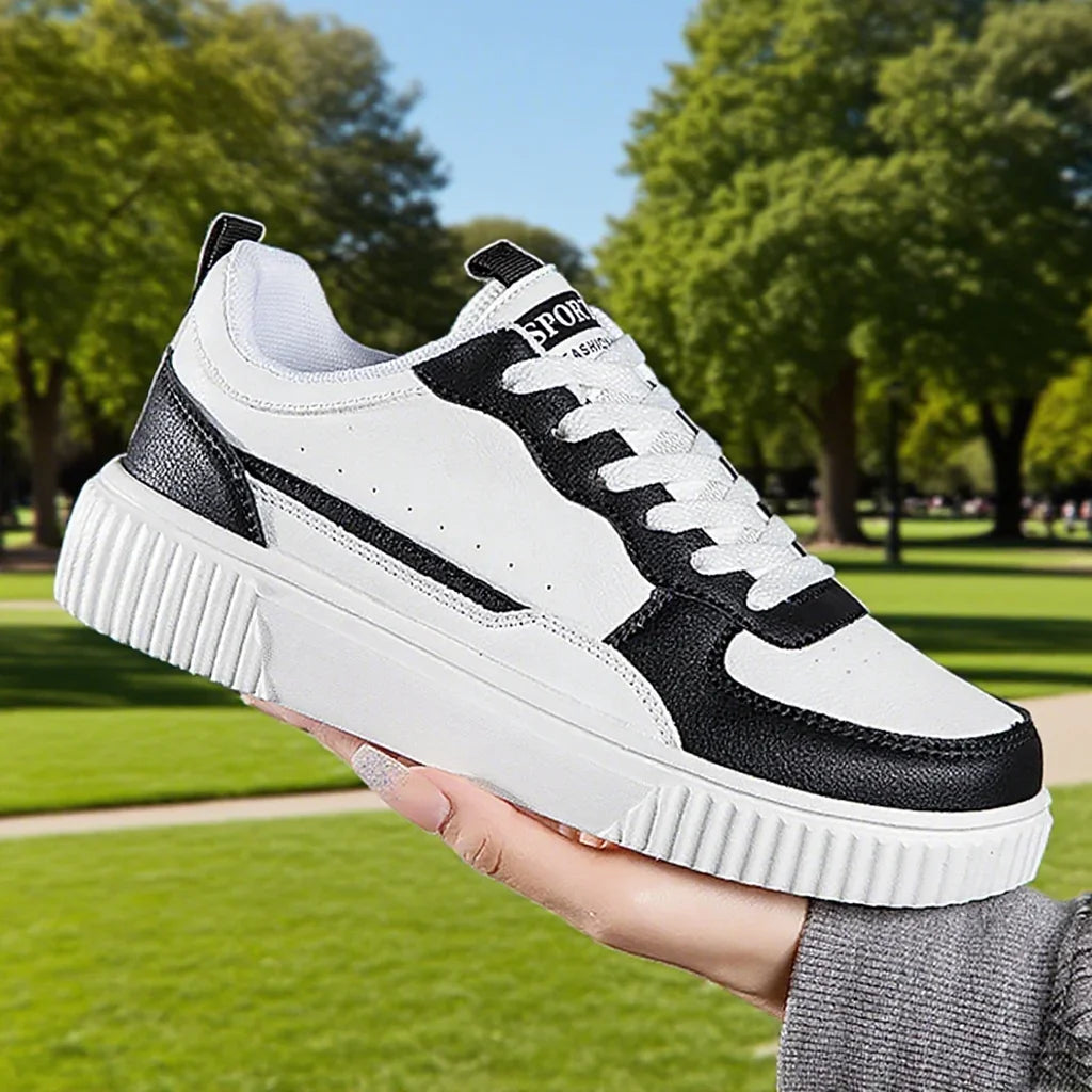 Fashion Women Casual Shoes Breathable Walking Flat Shoes Sneakers White Female Footwear Sports Running Outdoor Walking For Men Pi-Mart