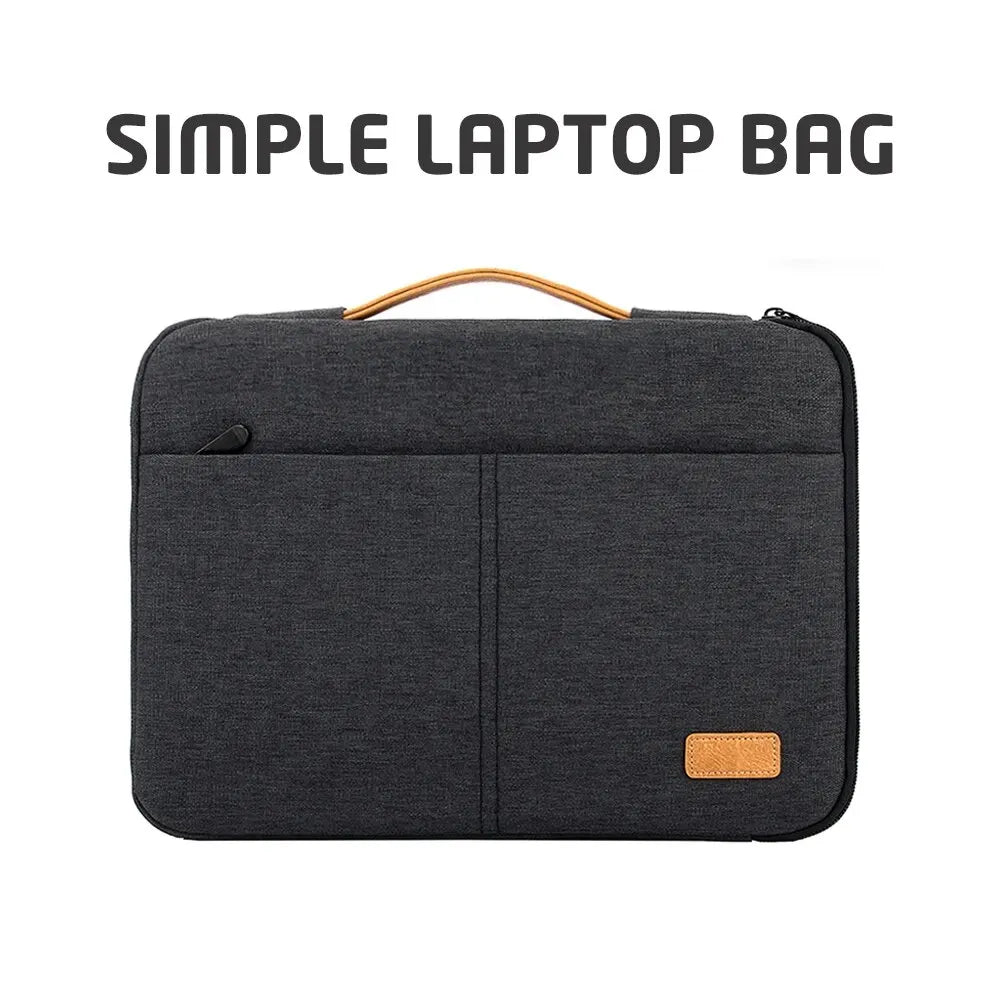 Protective Laptop Sleeve Case for 13.3 14 15.6 16 Inch New MacBook Pro M3 Max M2 M1 Slim Carrying Laptop Bag Men Women Pi-Mart