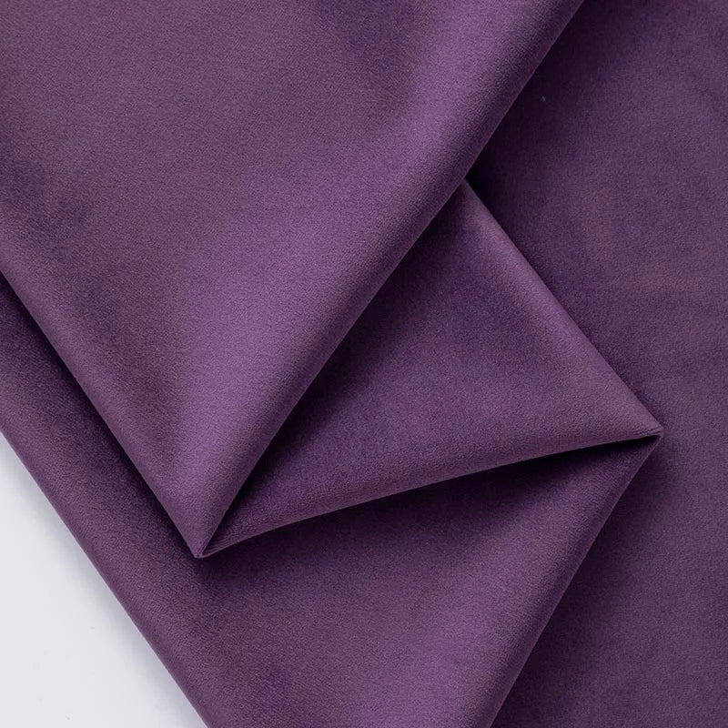 Velvet Fabric Thicken Dutch Velvet Short Plush for Upholstery Cushion Sofa Table Runners by Half Meter Pi-Mart