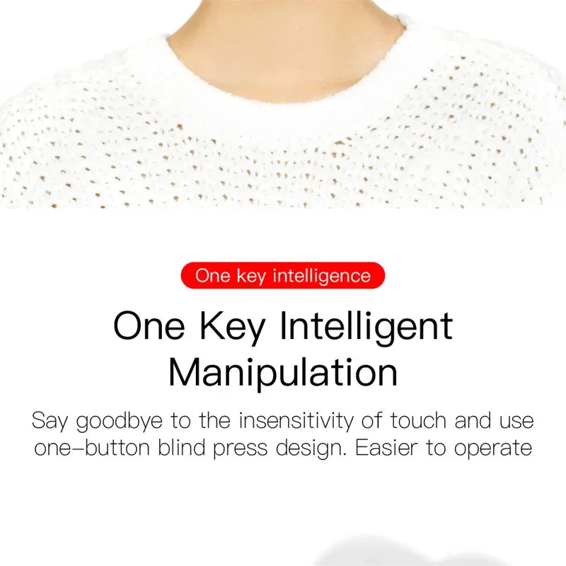 Digital Display Bluetooth Earphones with Mic TWS E6S Wireless Bluetooth Headset Noise Cancelling Headset for Xiaomi Huawei Oppo Pi-Mart