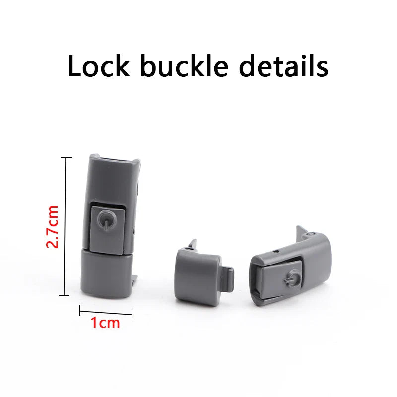 New Colorful Shoelaces Press buckle Metal Shoelace Clip Press Lock Kids Adult Shoes Accessories AF1 Sneaker Kits Metal Laces Tip LadyShow.Store