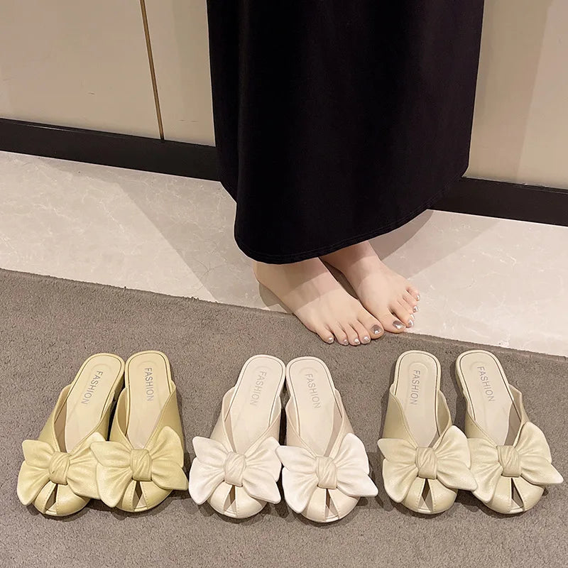 Women's Sandals Sweet Summer Sandals Shoes Women New Flat Sandals Beach Slippers For Summer Footwear Chaussures Femme LadyShow.Store