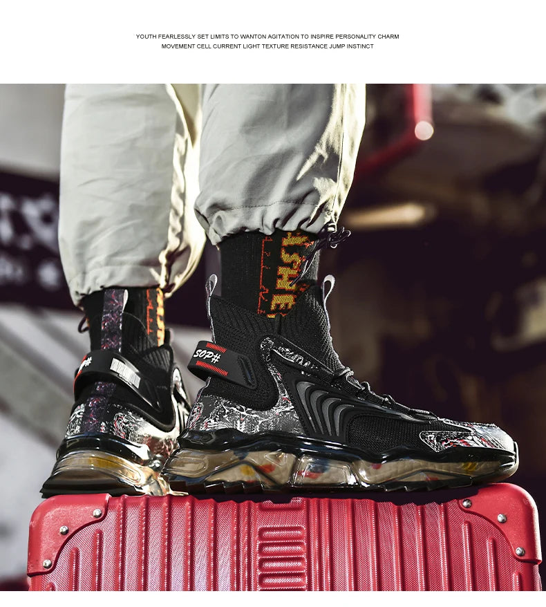 Shoes men Sneakers Male casual Mens Shoes tenis Luxury shoes Trainer Race Breathable Shoes fashion loafers running Shoes for men Pi-Mart