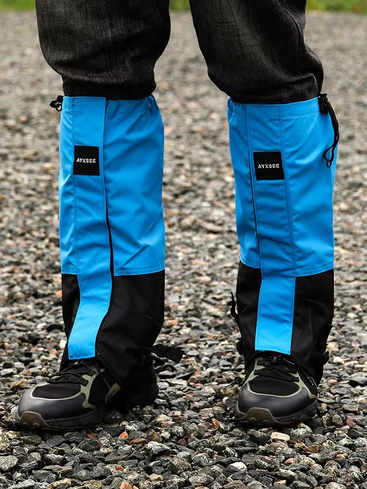 Durable Waterproof Leg Gaiters Hiking Hunting Camping Climb Boots Leggings Covers Outdoor Hunting Winter Snow Skiing Leg Warmers Pi-Mart