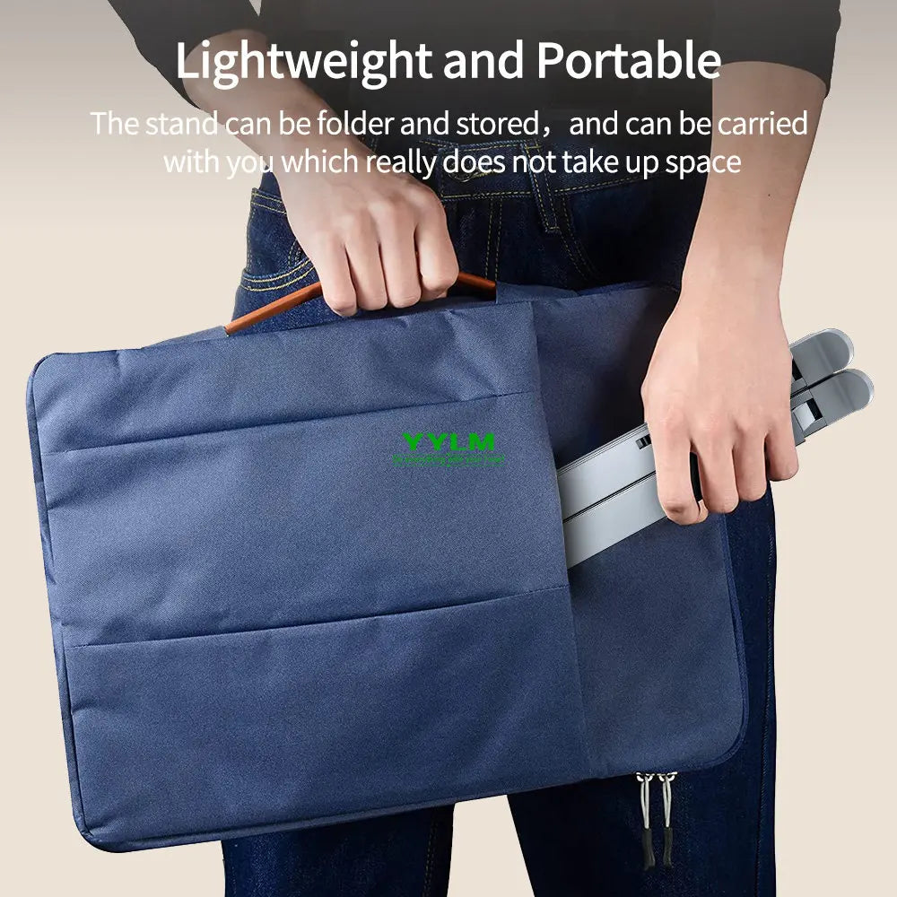 YYLM N8 Laptop Stand Aluminum for Macbook Adjustable Portable More Stabe Laptop Stand Cooling Stand Foldable Notebook Holder Pi-Mart