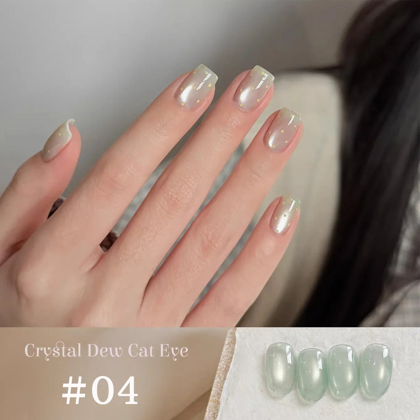1-9pcs TC Flow Light White Cat Eye Gel Nail Polish Ultra Shine Soak Off UV Gel Mirror Glass Cat Magnet Gel Varnish Nail Supplies Tri Light Beauty