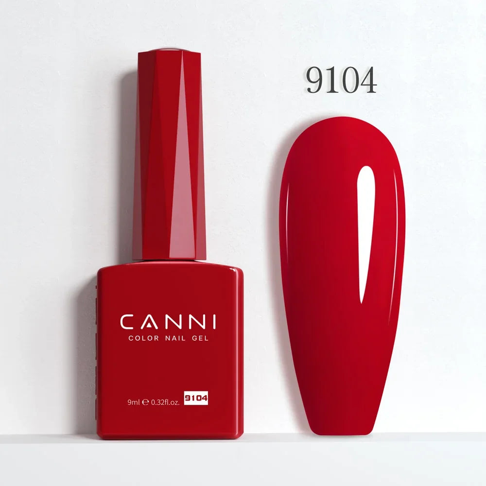 CC8 CANNI 9ml Nail Gel Polish HEMA FREE Summer Nails Color Soak Off UV LED Semi Permanent Smoothy Texture Nail Art Manicure Tri Light Beauty