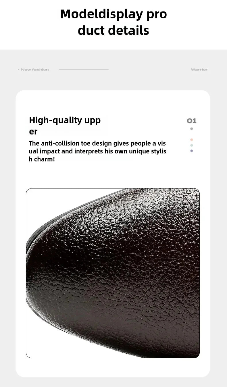 Winter New Men Business Boots Black  Red Simple Slim Fit Soft Leather Boots Casual and Fashionable Chelsea Boots 38-46 Men Boots Pi-Mart