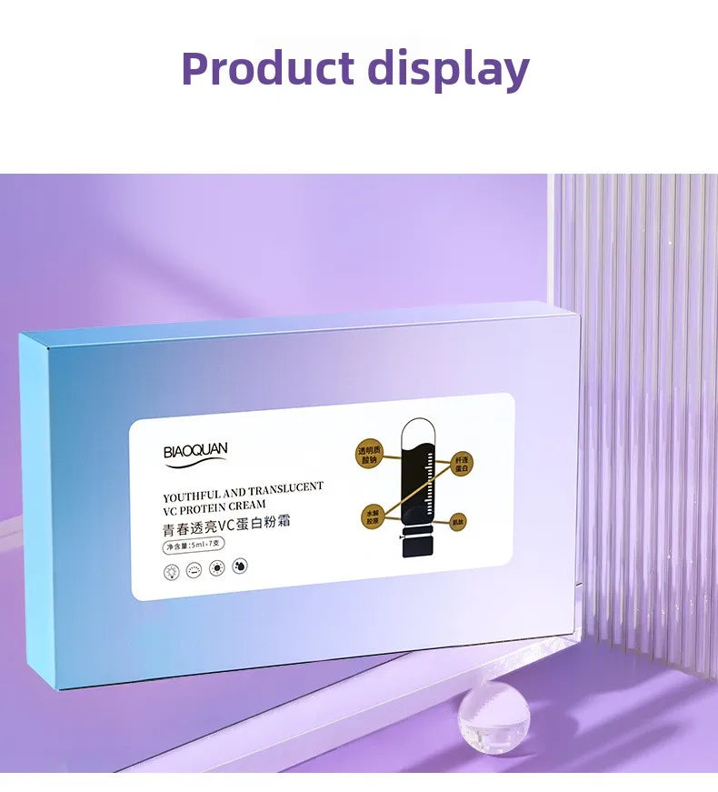 Collagen filling powder recombinant facial wrinkle moisturizing peptide repair and growth type III collagen Pi-Mart