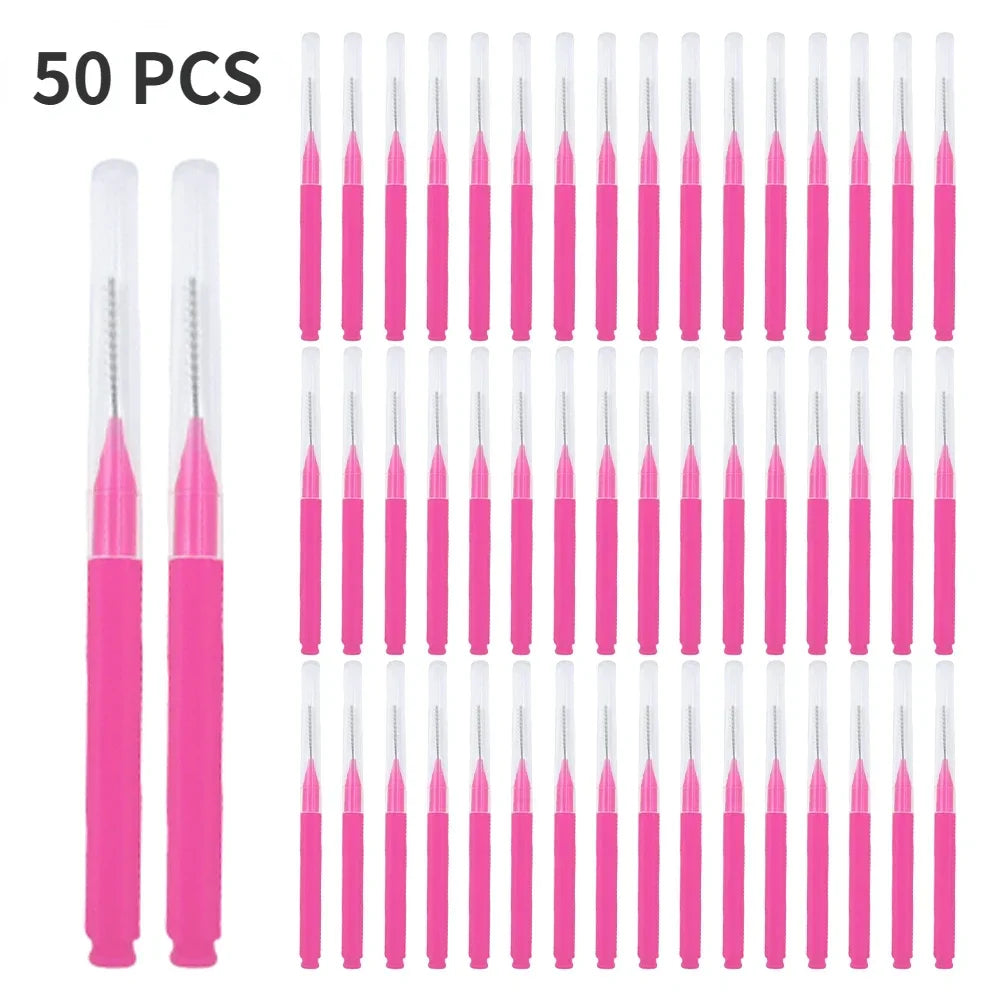 10/50PS Portable Mini Eyebrow Brushes Disposable Eyelash Brow Lifting Brush Applicators Lash Extension Comb Beauty Makeup Tools Tri Light Beauty