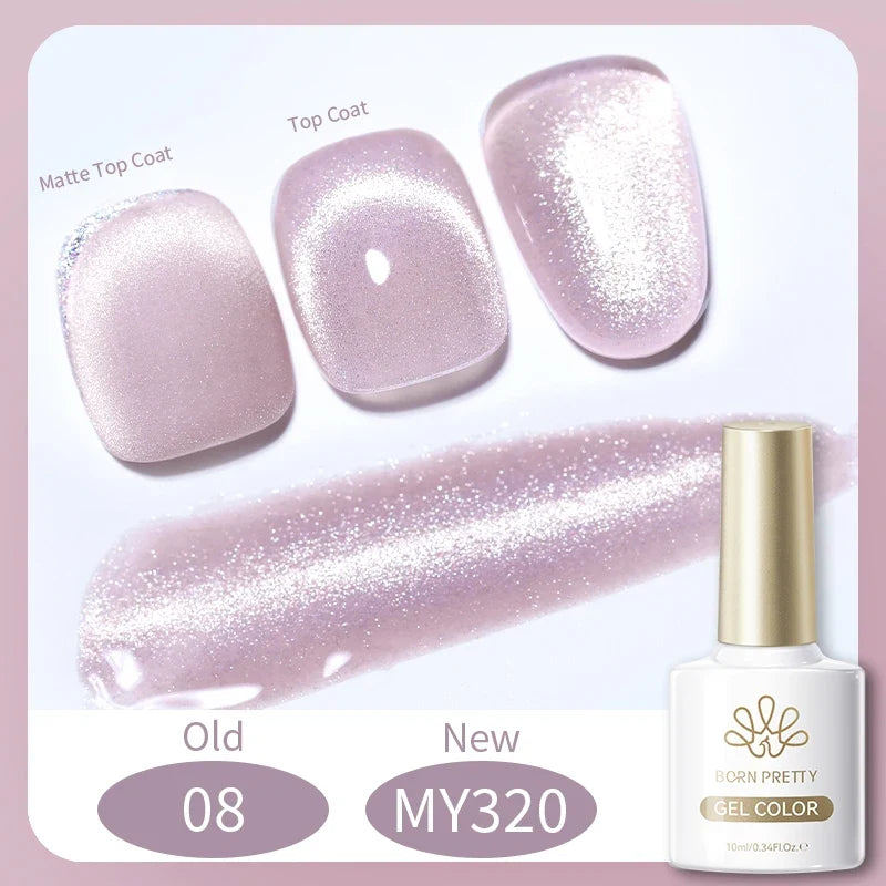 BORN PRETTY 117 Colors Cat Magnetic Gel Nail Polish 10ml Full Coverage Varnish Semi Permanent Super Gorgeous Nails Manicure Tri Light Beauty