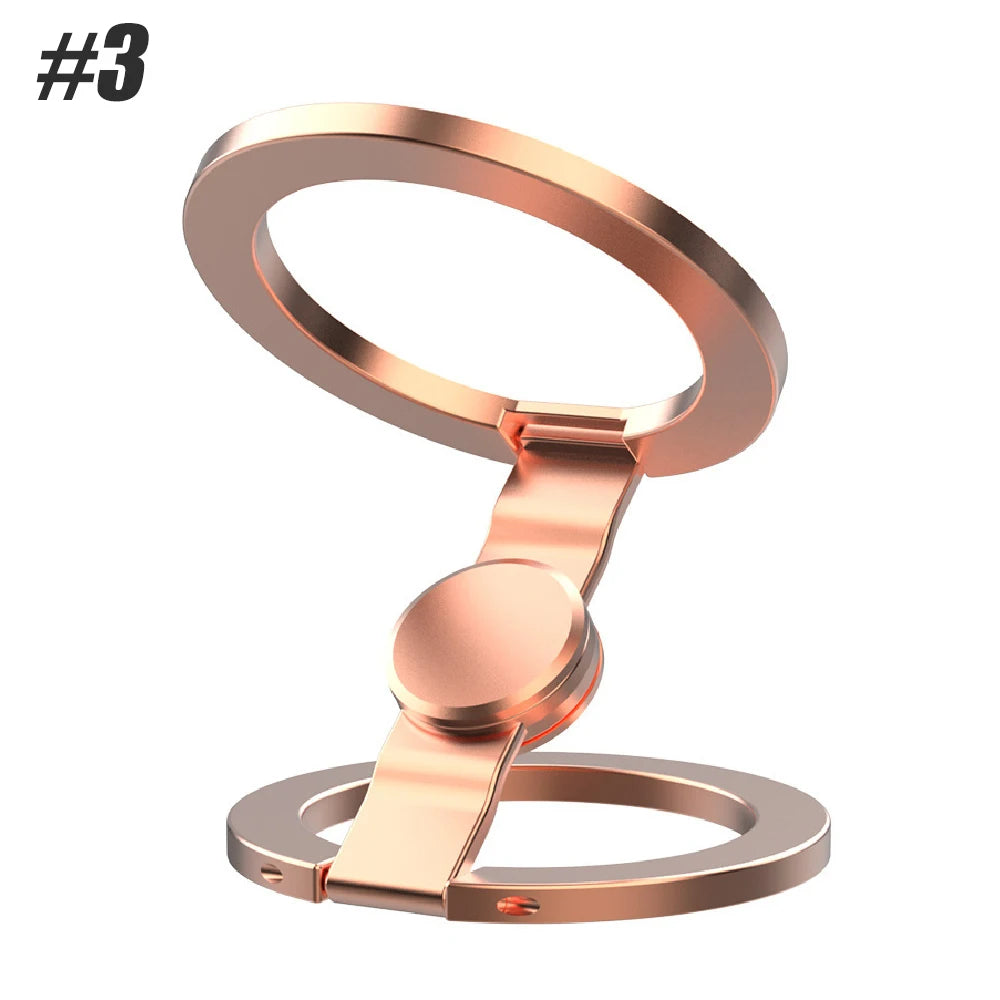 Magnetic Phone Stand 360° Rotating,3 in 1 Foldable Car & Desk Holder,Strong Magnet Grip with Fidget Spinner for OfficeTravelHome Pi-Mart