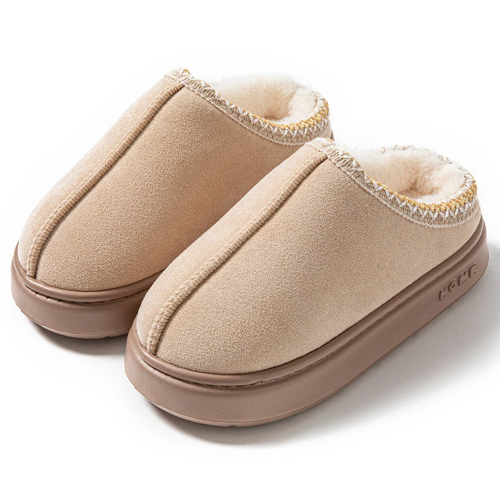 2024 Autumn Winter New Women Home Slippers Open-Toe Cross Band Linen Soled Indoor Slides Linen Soled Non-Slip Bathroom Slippers Pi-Mart
