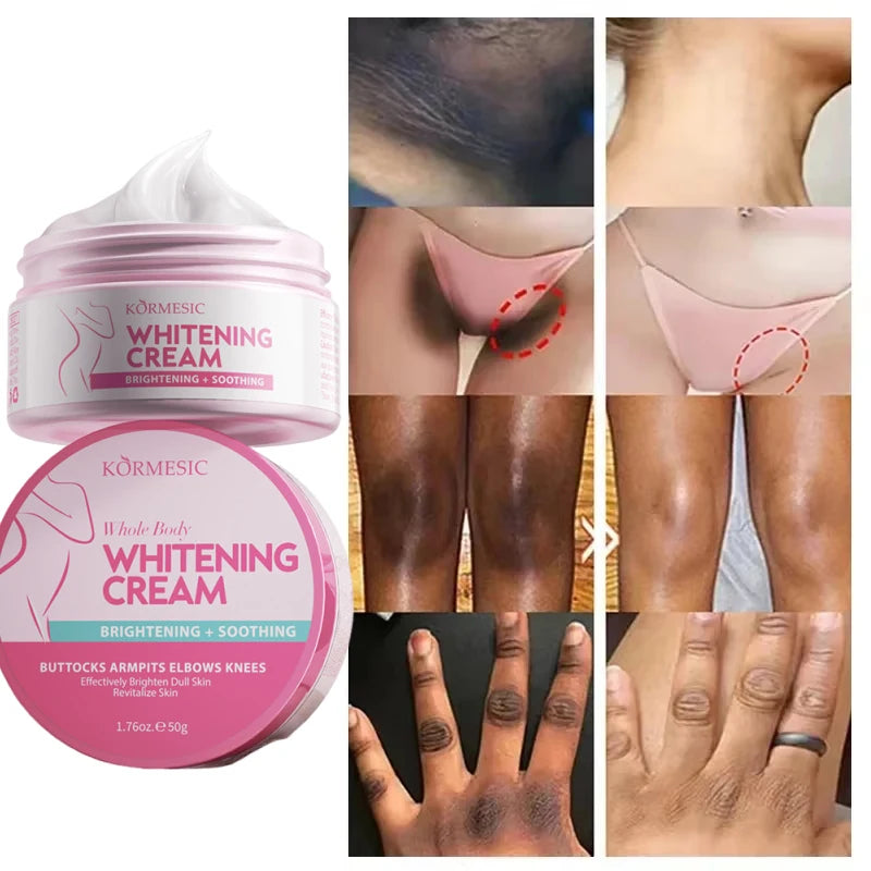 Glutathione Niacinamide Body Lotion Skin Brightening Hydrate Revitalize Even Skin Tone Whitening Face Bleaching Lightening Care Pi-Mart