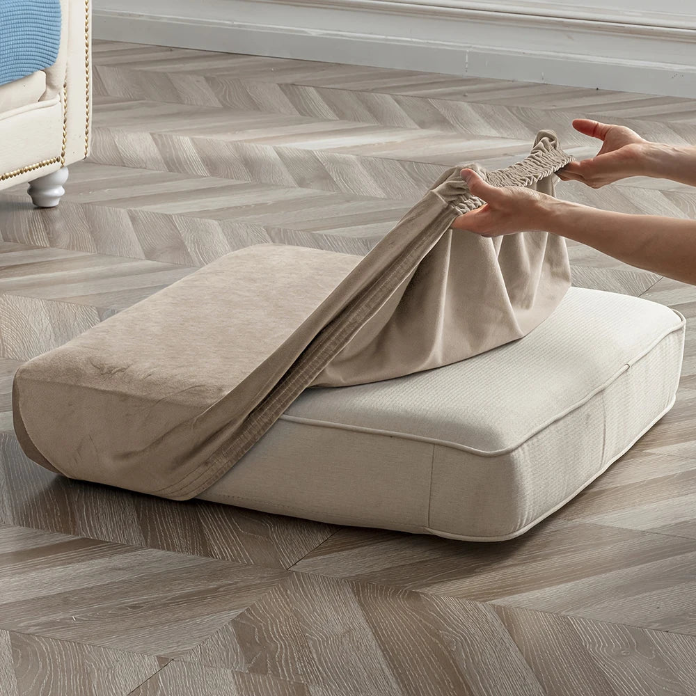Super Soft Velvet Sofa Cover for Living Room Stretchy Washable Furniture Protector Luxury Universal Sofa Seat Cushion Cover Home Pi-Mart