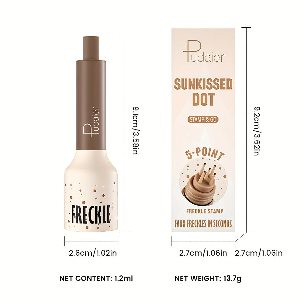 Freckle Stamp Makeup Pen Waterproof, Natural Look Dot Freckles, Long Lasting, Sweatproof, Beginner Friendly LadyShow.Store