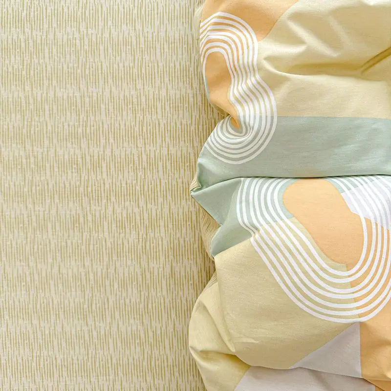 100% Cotton Bedding Set Duvet Set, Quilt Cover Pillow Sham, Wrinkle Free Machine Washable, All Season Comfort 240x220 Pi-Mart