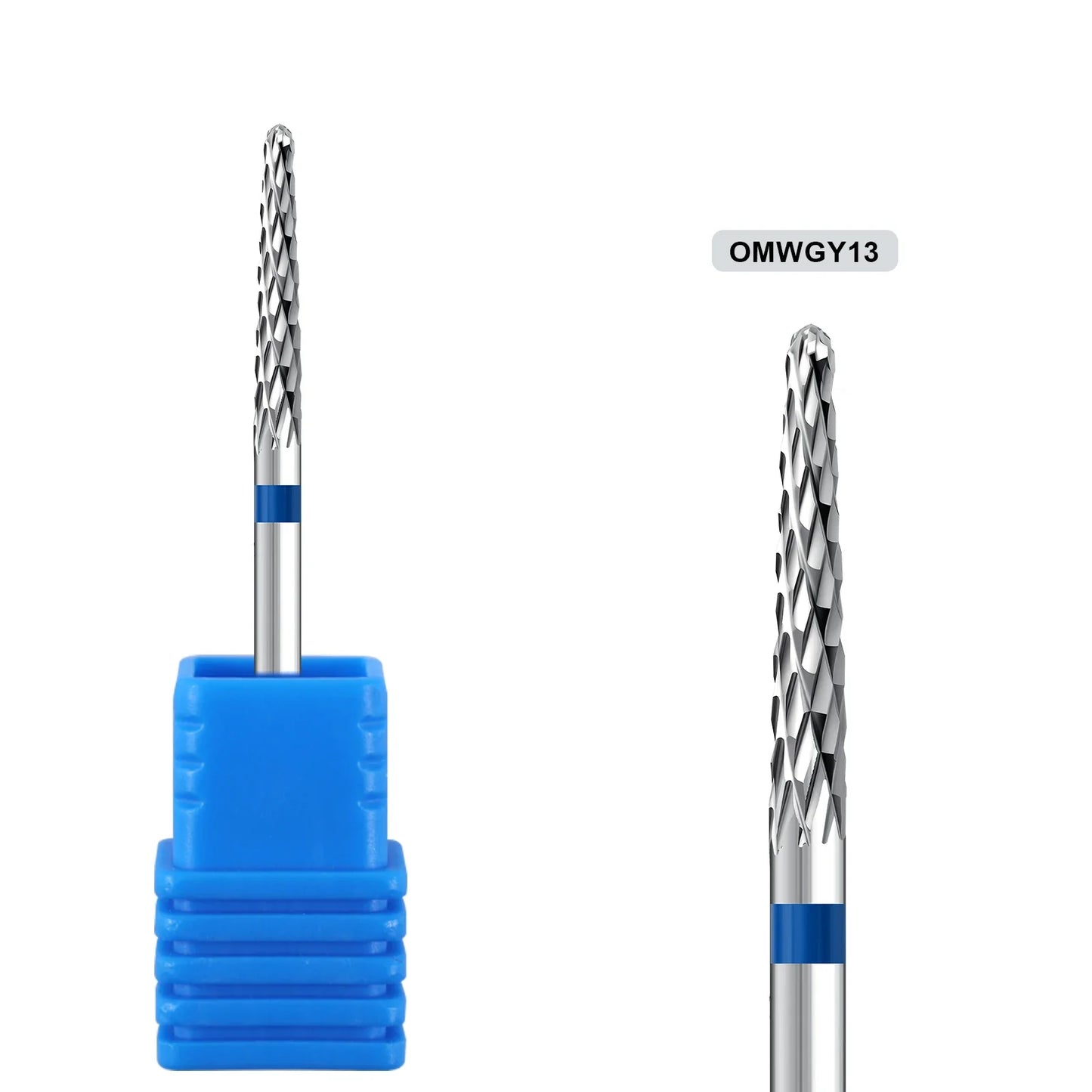 1pcs Tungsten Steel Nail Cuticle Drill Bits Carbide Rotate Electric Ceramic Milling Cutter For Manicure Gel Polish Remover Tri Light Beauty