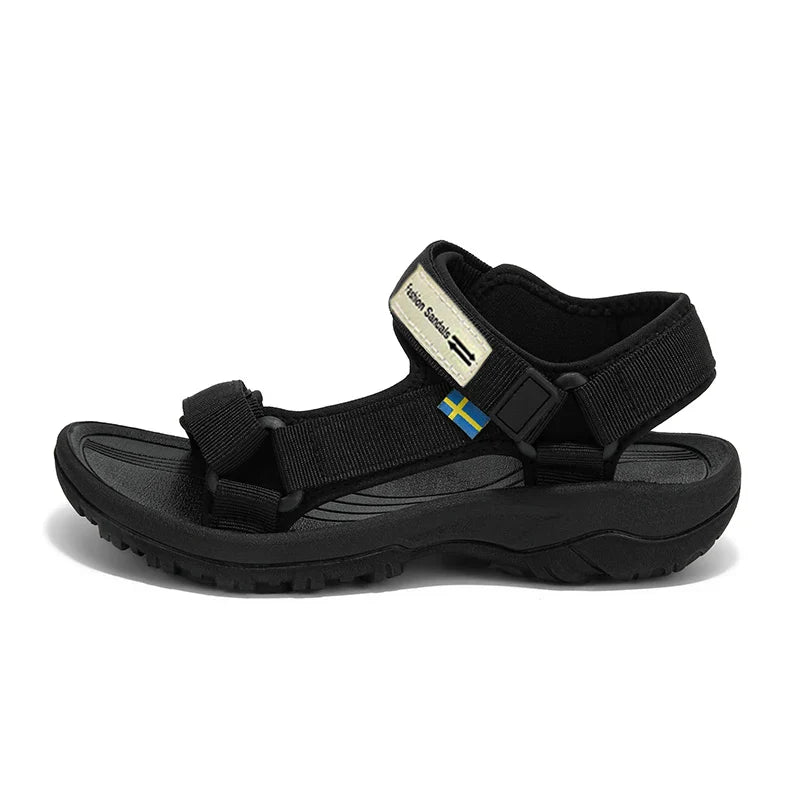Classic Summer Flat Women's Sandals Simple Beach Sandals Outdoor Casual Sport Sandals Shoes LadyShow.Store