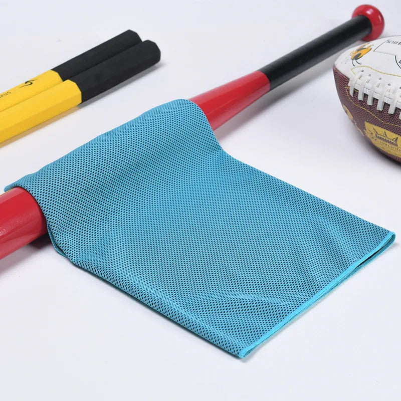 Cooling Towel with Portable Capsule Case Quick Dry Instant Cooling Sports Gym Running Fitness Travel Ice Towel for Men Women Pi-Mart