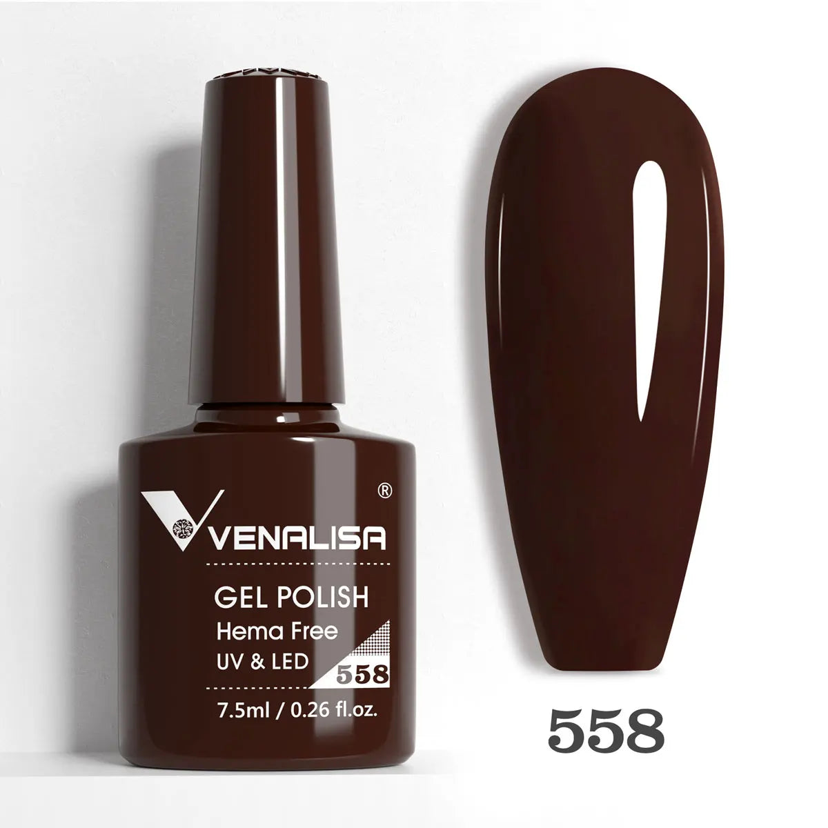 Venalisa HEMA TPO FREE Nail Gel Polish Glitter Gorgeous Full Coverage Soak Off UV LED French Nail Jelly Pink Nude Collection Tri Light Beauty