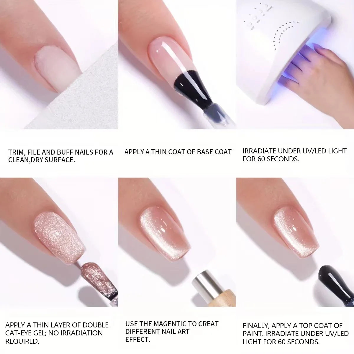 XEIJAYI 1pc 15ML Blue cat eye Nail Gel polish Semi Permanent Nail Art Soaking UV LED Nail Salon DIY Nail Salon Gel Tri Light Beauty