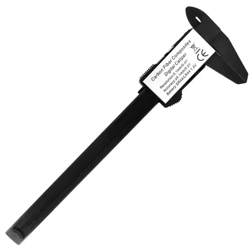 150mm 100mm Electronic Digital Caliper Carbon Fiber Dial Vernier Caliper Gauge Micrometer Measuring Tool Digital Ruler LadyShow.Store