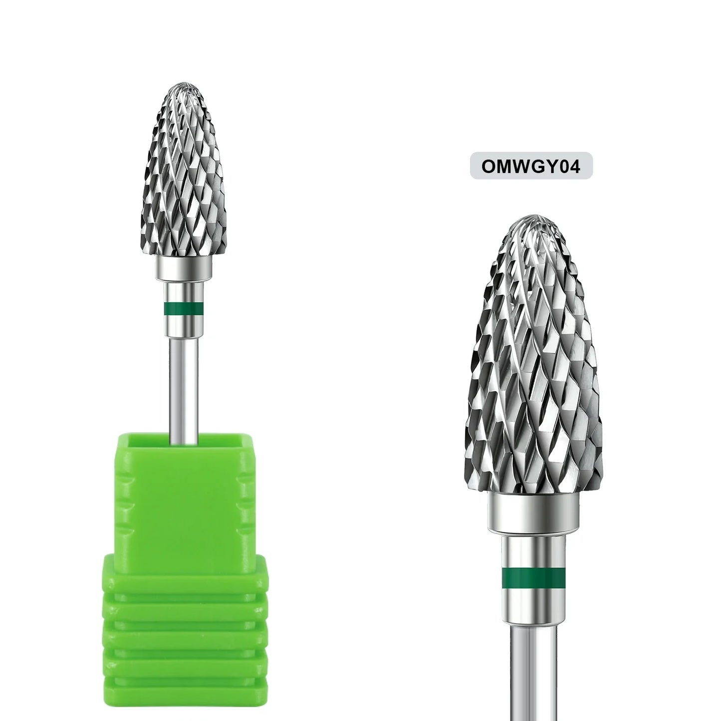 1pcs Tungsten Steel Nail Cuticle Drill Bits Carbide Rotate Electric Ceramic Milling Cutter For Manicure Gel Polish Remover Tri Light Beauty