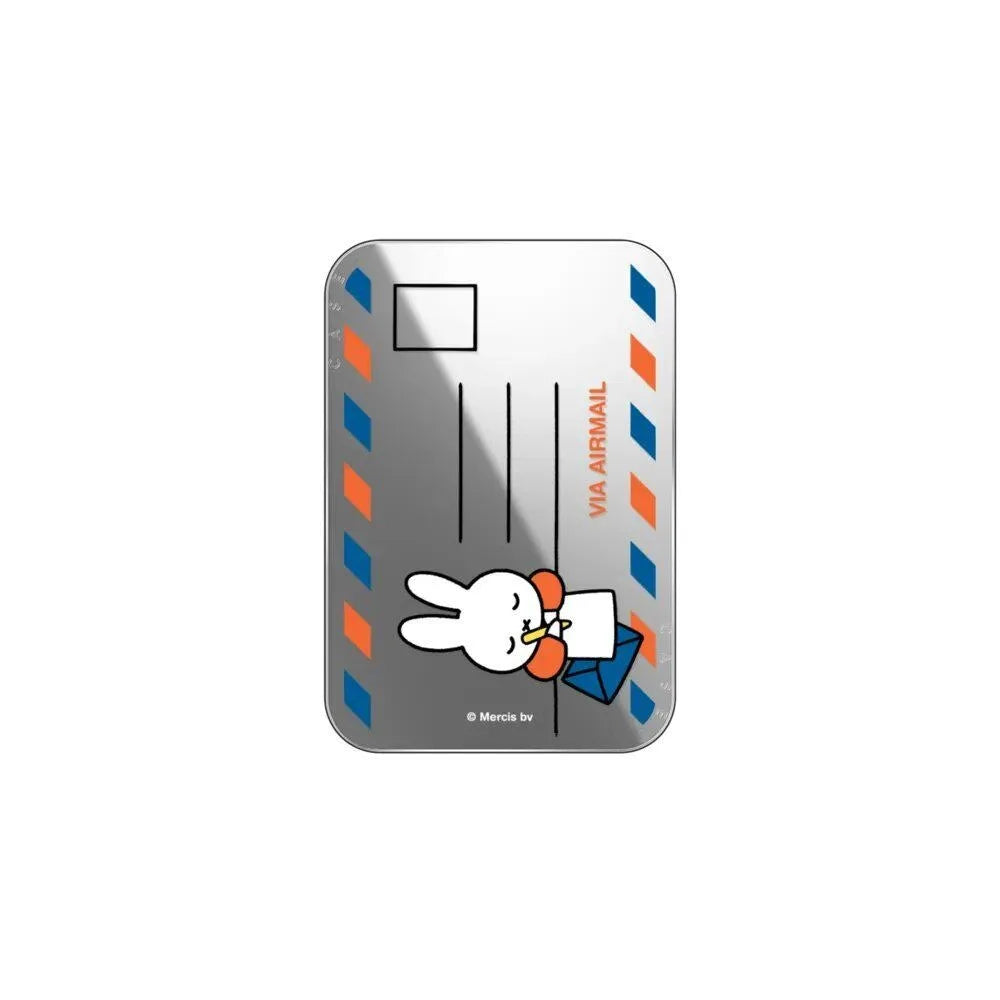 Kawaii Miffy Magnetic Phone Stand Cute Mirror Surface Foldable Portable Desk Holder Smartphone Viewing Streaming Girl Gift Pi-Mart
