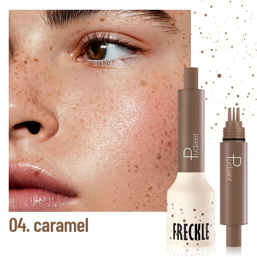 Freckle Stamp Makeup Pen Waterproof, Natural Look Dot Freckles, Long Lasting, Sweatproof, Beginner Friendly LadyShow.Store