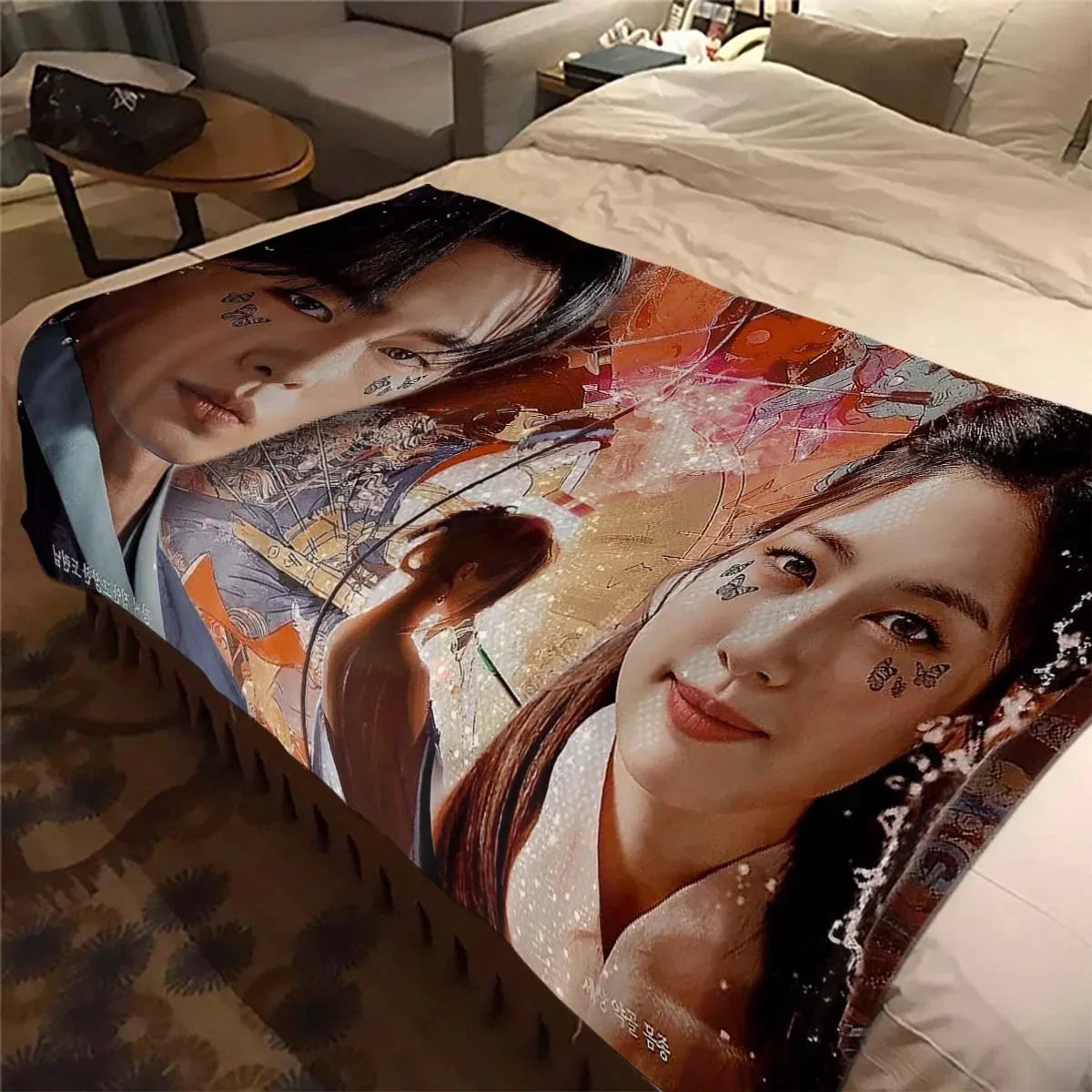 3D Kdrama Alchemy of Souls: Light and Shadow TV HD Blanket Soft Warm Flannel Throw Blanket for Bed Bedroom Sofa Picnic Blanket Pi-Mart