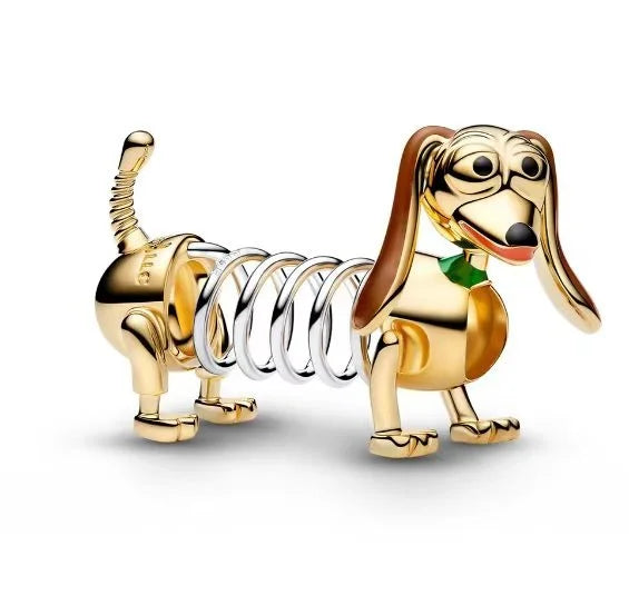 DSN 925 Silver King Of The Grasslands 2026 Charm Beads Pendant Fits Bracelet Necklace DIY Women Festival Party Jewelry Gifts Pi-Mart